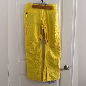 Burton Yellow Snow Pants Sz XS